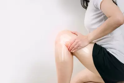illustration of knee joint